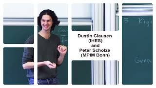 Dustin Clausen and Peter Scholze : Analytic Stacks