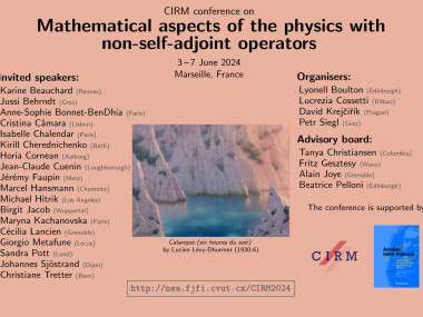 Mathematical aspects of the physics with non-self-adjoint operators / Les aspects mathématiques de la physique avec les opérateurs non-auto-adjoints