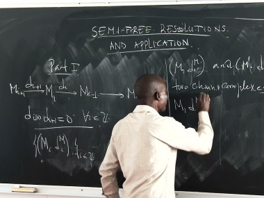 Calvin Tcheka: Semi-Free Resolutions and Applications