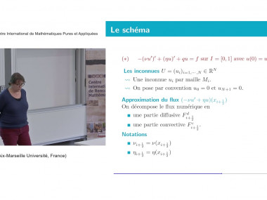 Florence Hubert: Introduction aux méthodes volumes finis en 1D