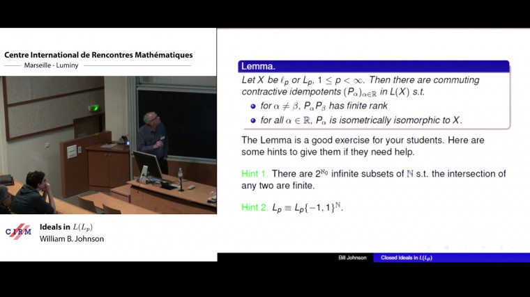 Non linear functional analysis / Analyse fonctionnelle non linéaire