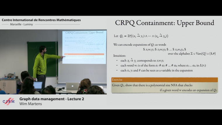 Ecole de Printemps d'Informatique Théorique (EPIT) 2019 - Données, logique et automates / Spring school on Theoretical Computer Science (EPIT) - Databases, Logic and Automata