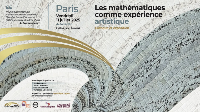 Les mathématiques comme expérience artistique