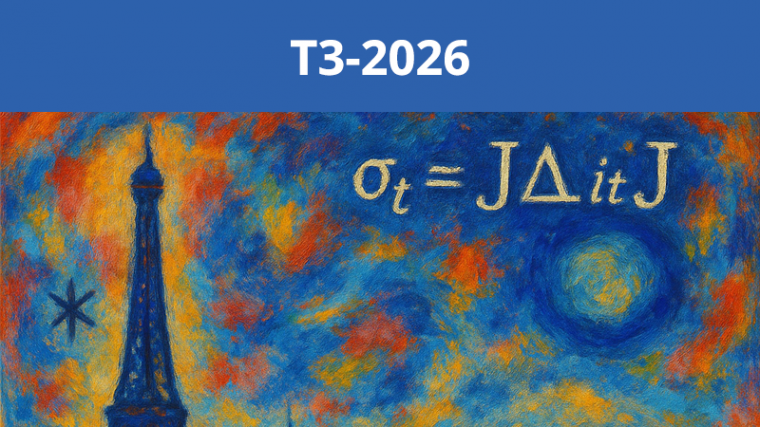 2026 - T3 - Operator algebras: approximation, rigidity and dynamics
