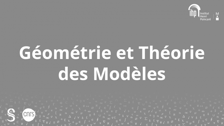 Géométrie et Théorie des Modèles