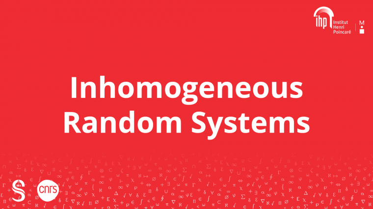 Inhomogeneous Random Systems