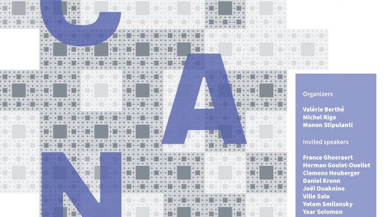 Combinatorics, Automata, and Number Theory (CANT) school-conference / Ecole-conférence de Combinatoire, d'Automates et de Théorie des Nombres (CANT)