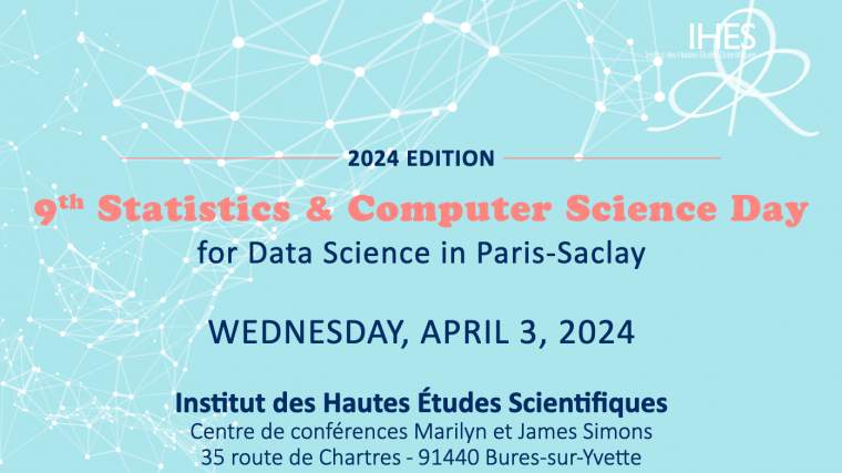9e Journée Statistique et Informatique pour la Science des Données à Paris-Saclay