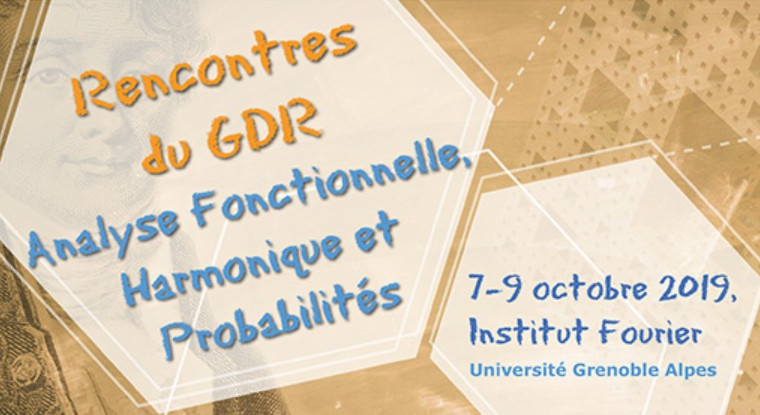 Journées GDR Analyse fonctionnelle harmonique et probabilités