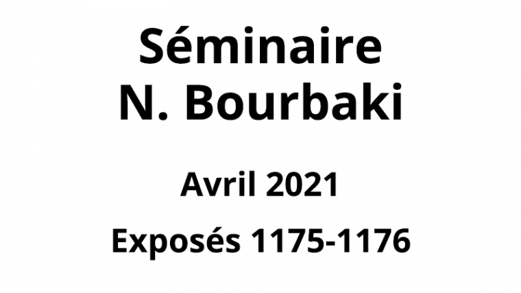 Bourbaki - Avril 2021 #1