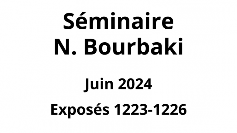 Bourbaki - Juin 2024
