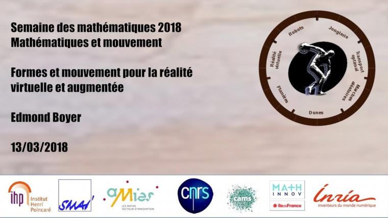 Mathématiques et mouvements - 13/03/2018