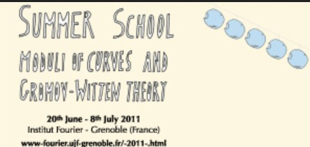 Summer School 2011 - MODULES DE COURBES ET THEORIE DE GROMOV-WITTEN