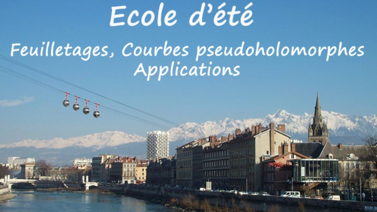 Summer School 2012 - FEUILLETAGES, COURBES PSEUDOHOLOMORPHES, APPLICATIONS