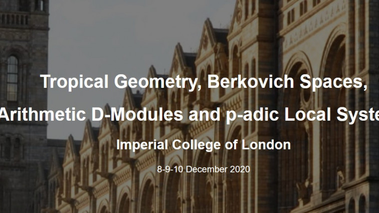 Tropical Geometry, Berkovich Spaces, Arithmetic D-Modules and p-adic Local Systems