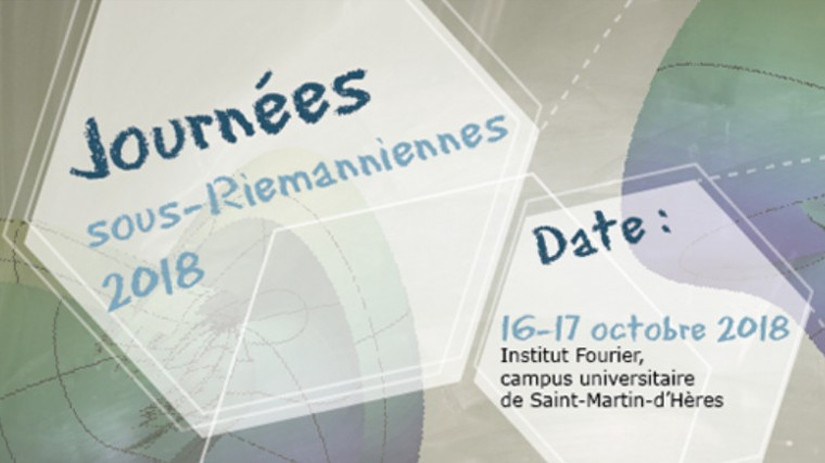 Journée sous-riemannienne 2018