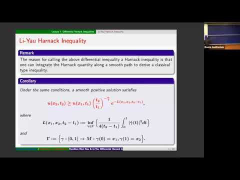Hamilton Ricci Flow and Li-Yau Differential Harnack Inequalities