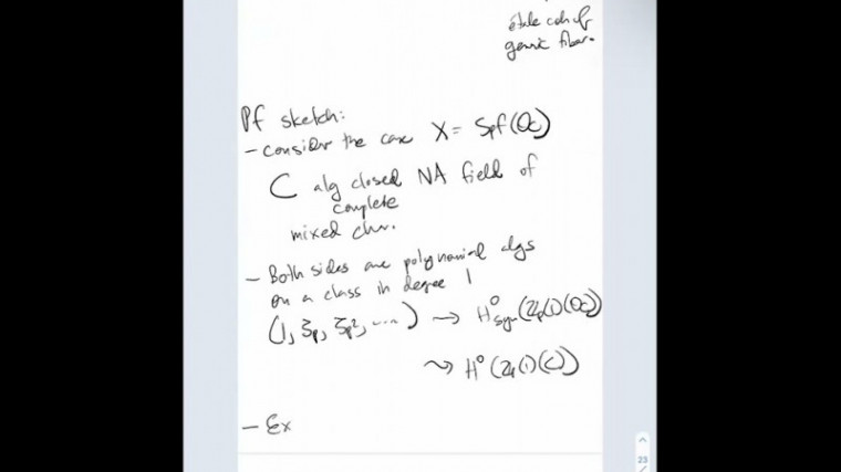 Akhil Mathew - Some recent advances in syntomic cohomology