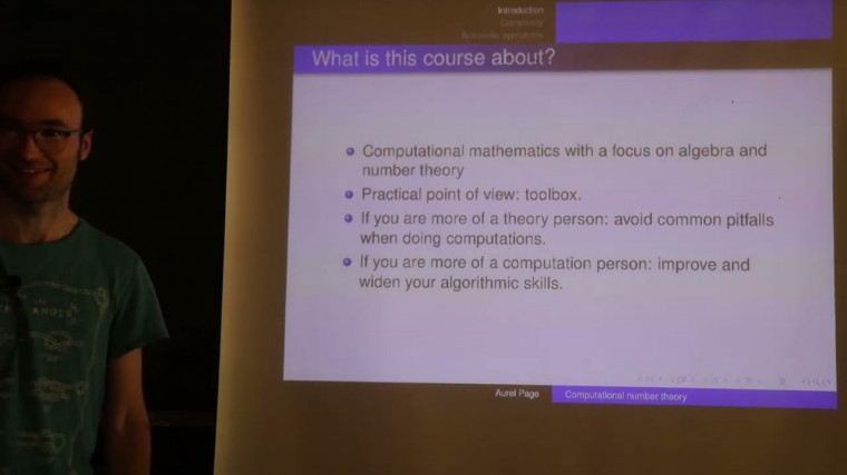 Introduction, Complexity, Arithmetic Operations (Part 1/4)