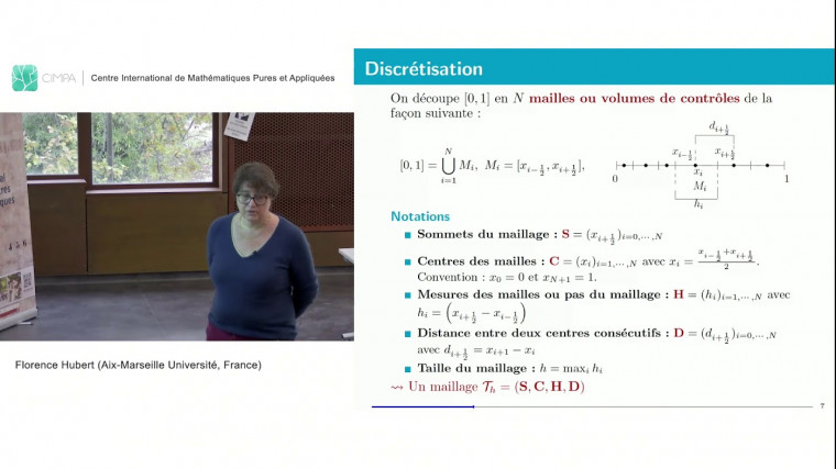 Schémas volumes finis pour des équations elliptiques en 1D (part 1/2)