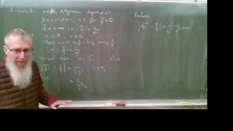 Introduction to Transcendental Number Theory (part 3/8)