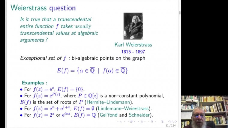 Introduction to Transcendental Number Theory (part 7/8)