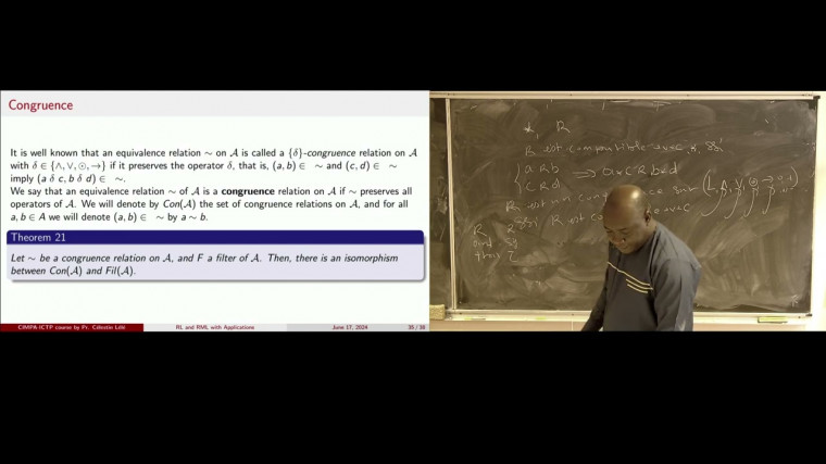 Residuated Lattices and Residuated Multilattices with some Applications (2/4)