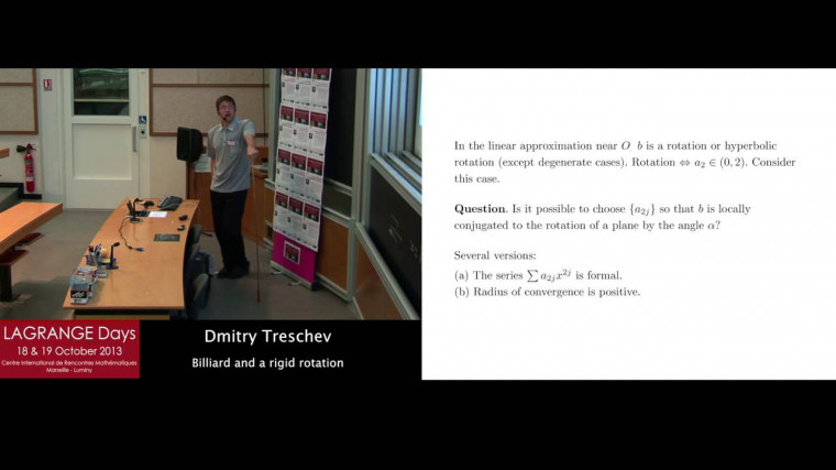 Billiard and rigid rotation