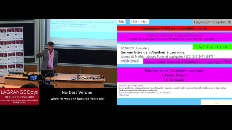 When he was one hundred years old!