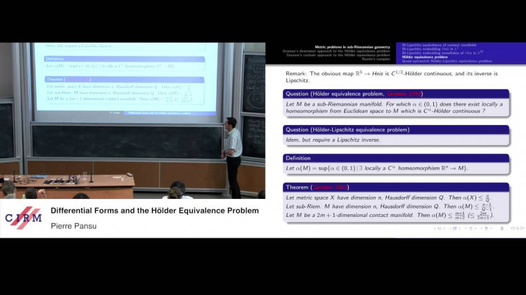 Differential forms and the Hölder equivalence problem - Part 1