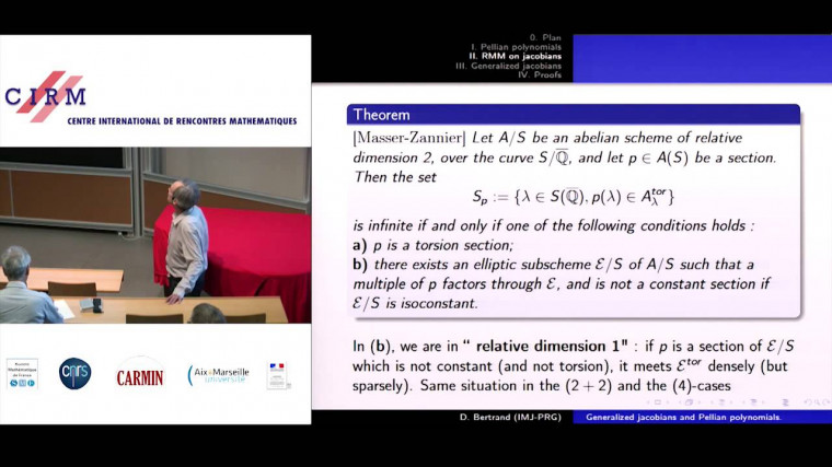 Generalized jacobians and Pellian polynomials