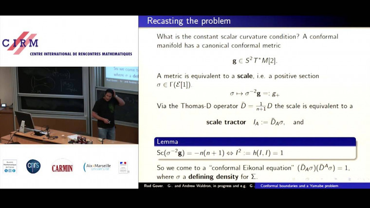 Boundary calculus on conformally compact manifolds, and a boundary Yamabe problem
