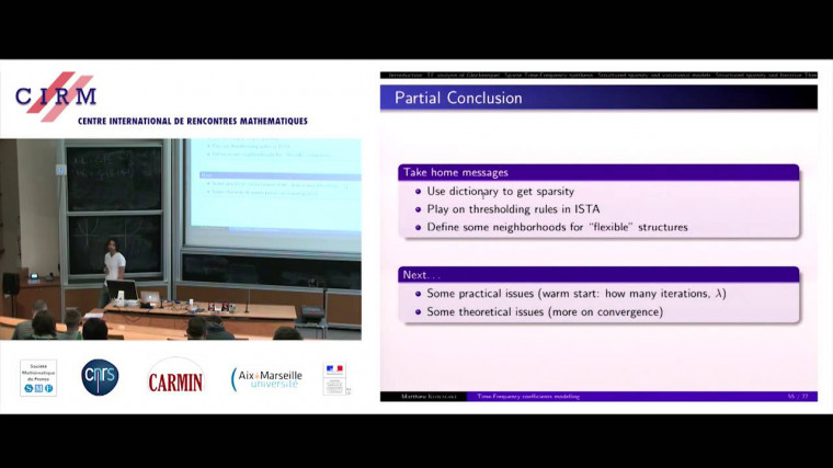 Time-frequency frames and applications to audio analysis - Part 2: time-frequency coefficients modelling