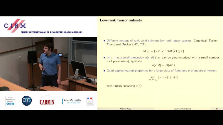 Adaptive low-rank approximations for stochastic and parametric equations: a subspace point of view