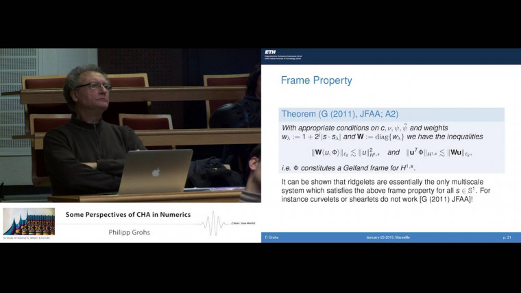 Somes perspectives of computational harmonic analysis in numerics