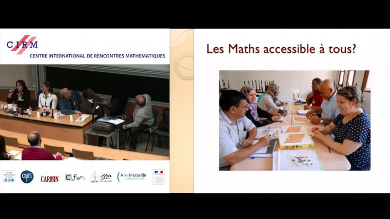 Table ronde : mathématiques vivantes dans le monde