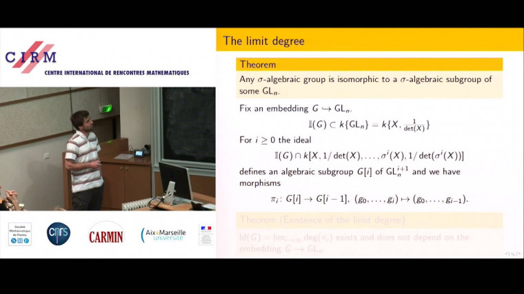 Etale difference algebraic groups