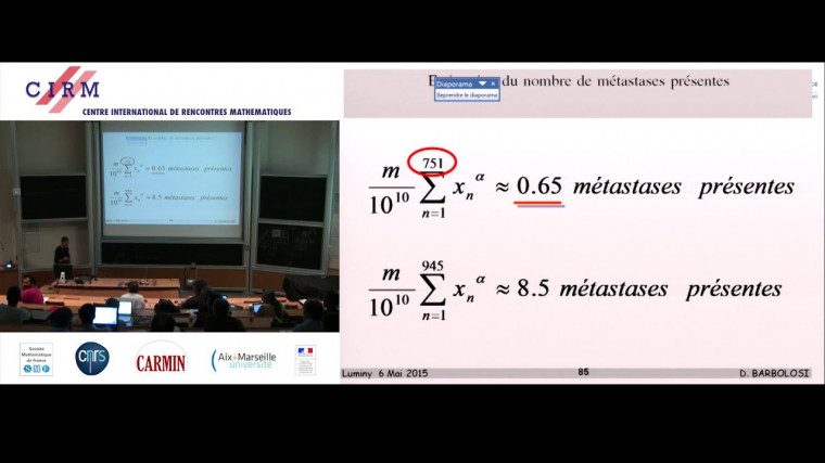 Exemples de modélisation mathématiques en médecine - partie 2