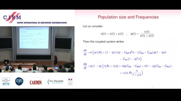 Competitive populations with vertical and horizontal transmissions
