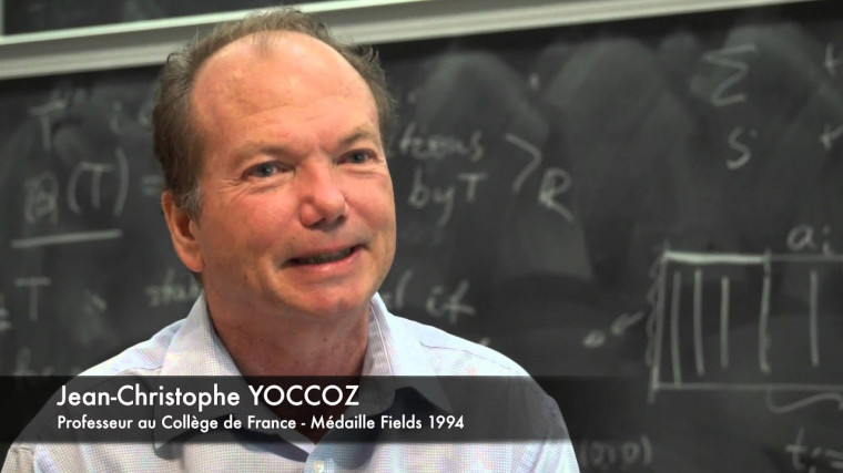 Interview au CIRM : Jean-Christophe Yoccoz