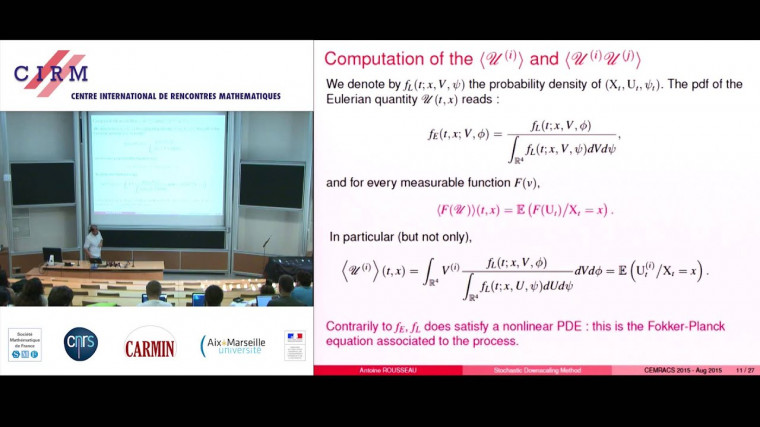Wind energy: from downscaled forecasts to mills production
