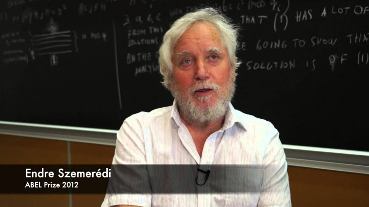 Interview at CIRM: Endre Szemerédi