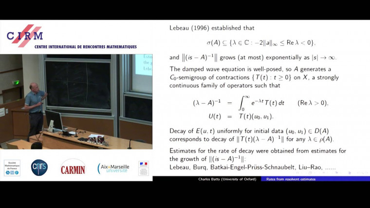 Rates of decay associated with operator semigroups