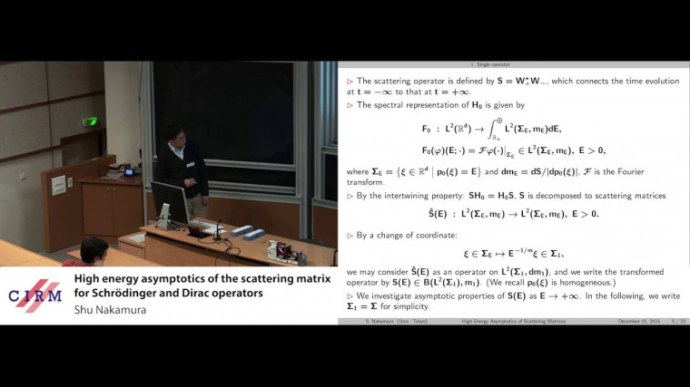 High energy asymptotics of the scattering matrix for Schrödinger and Dirac operators