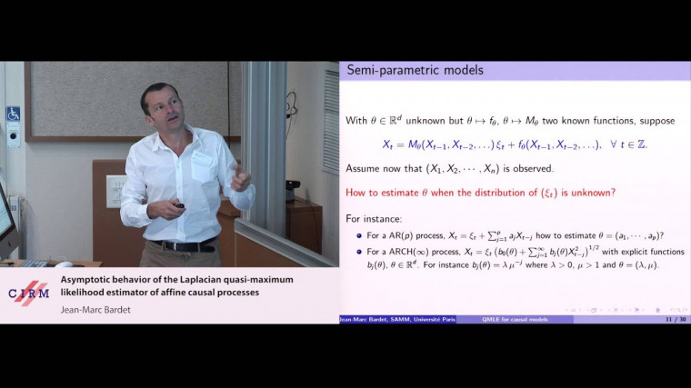 Asymptotic behavior of the Laplacian quasi-maximum likelihood estimator of affine causal processes