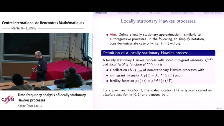 Time-frequency analysis of locally stationary Hawkes processes