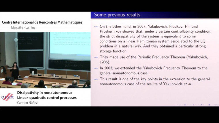 Dissipativity in nonautonomous linear-quadratic control processes