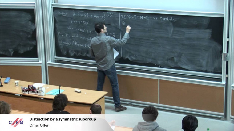 Lecture 2: Distinction by a symmetric subgroup