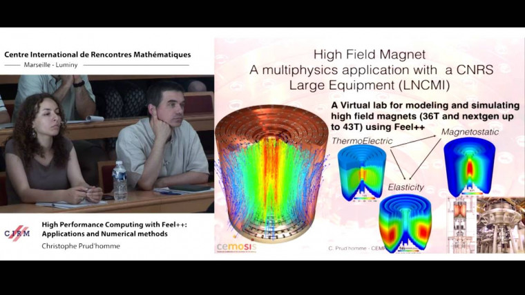 High performance computing with Feel++: applications and numerical methods
