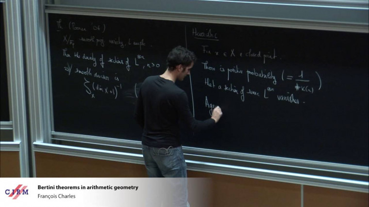 Bertini theorems in arithmetic geometry